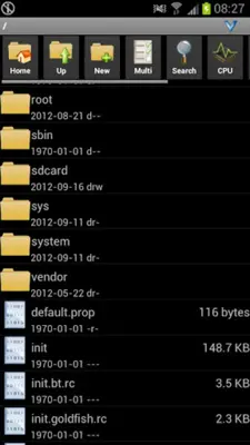 AndroZip File Manager android App screenshot 2