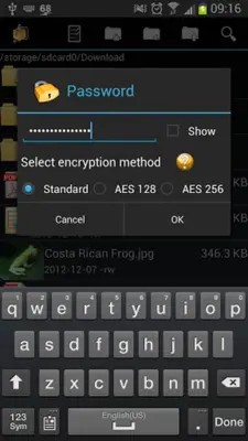 AndroZip File Manager android App screenshot 5